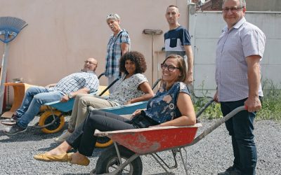 Le départ vers les chantiers